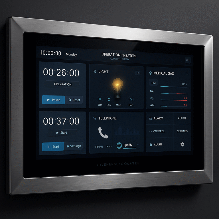 Operation Theatre Control Panel